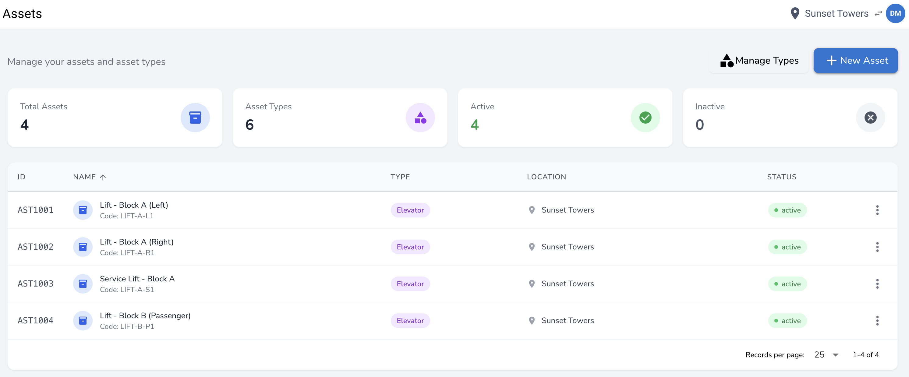 Maintis CMMS asset tracking and management