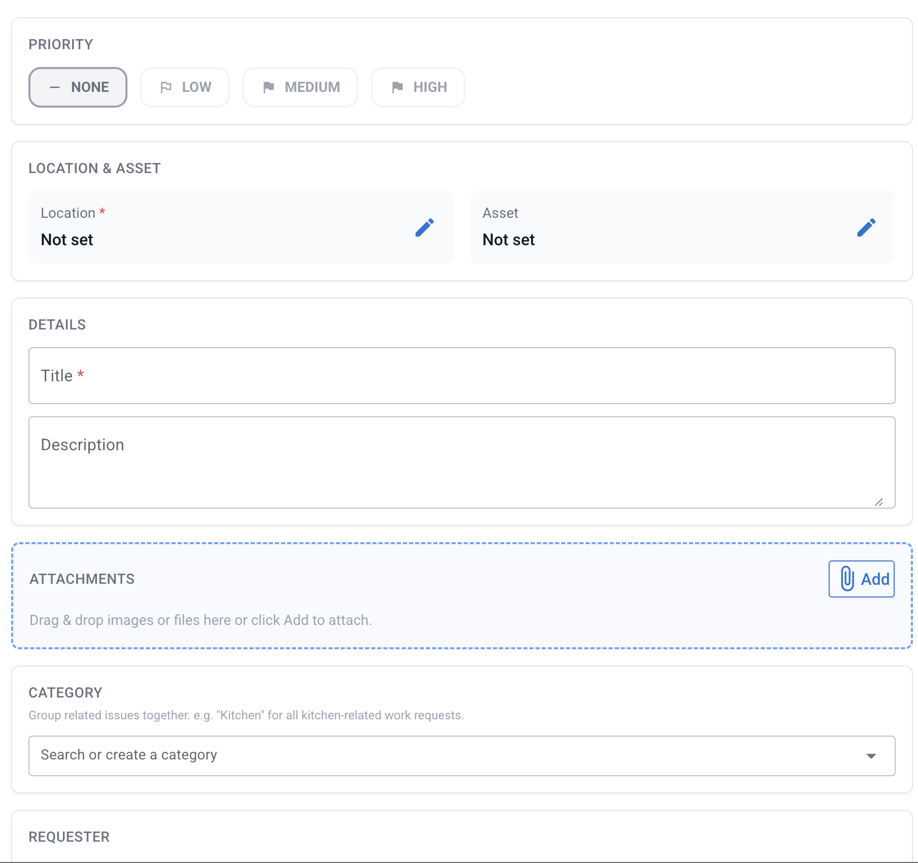 Maintis CMMS work request tracking and management